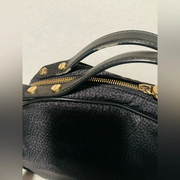 Borbonese Redwall Black Crossbody Bag - Picture 13 of 15